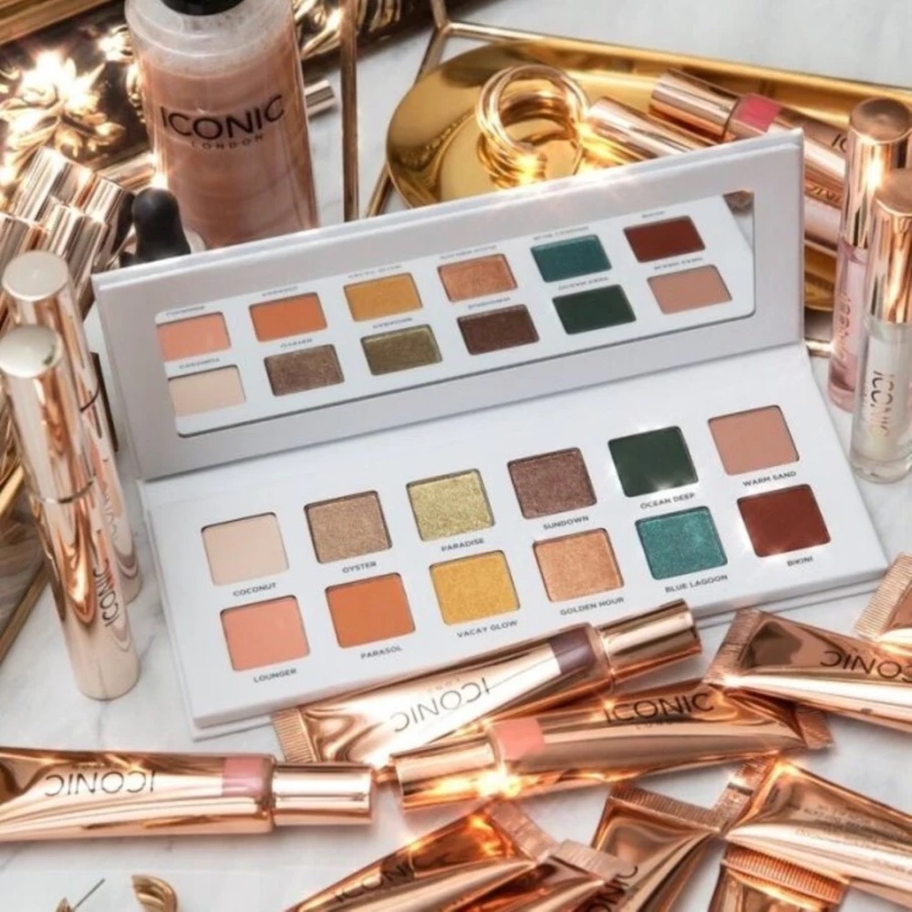 ICONIC London Eyeshadow Palette - Vibrant Shades